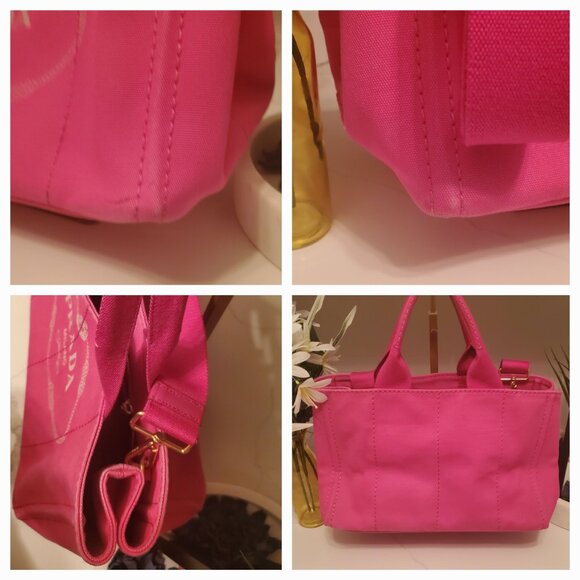 P2-Prada Canapa Tote - Picture 4 of 4
